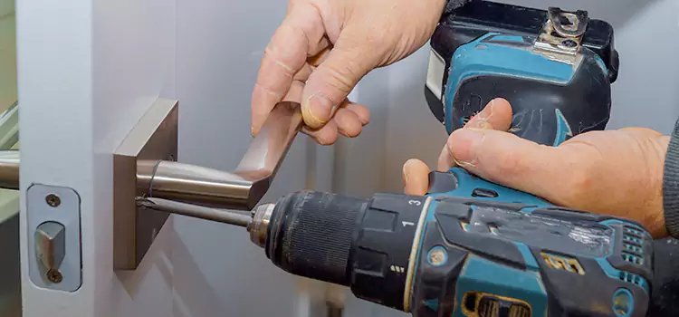 Security Door Lock Installation Reading